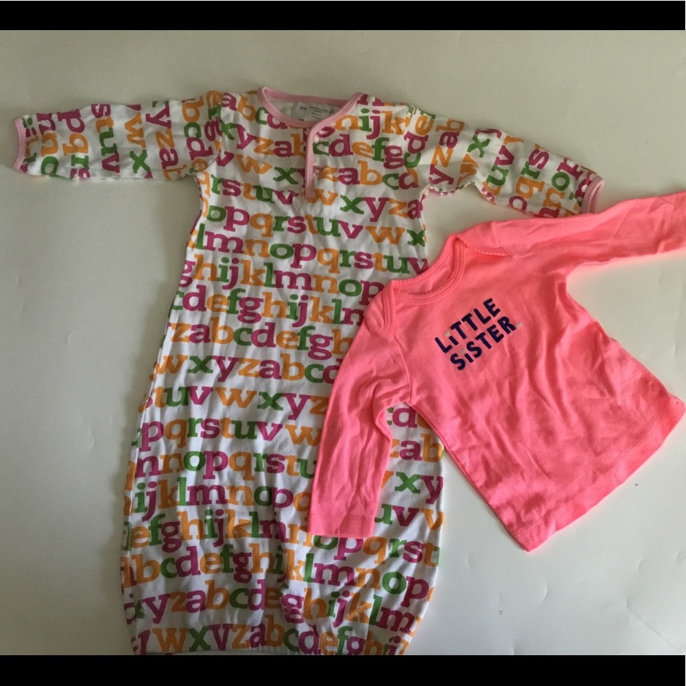 2pieces for girl 3-6 M